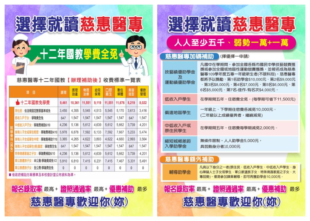 圖片來源：慈惠醫護管理專科學校